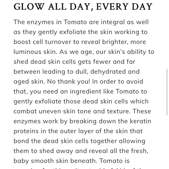 Byroe Tomato Enzyme Serum BNIB - Picture 10 of 13